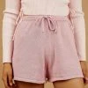 Peppermayo Low Tide Knit Shorts - Pink