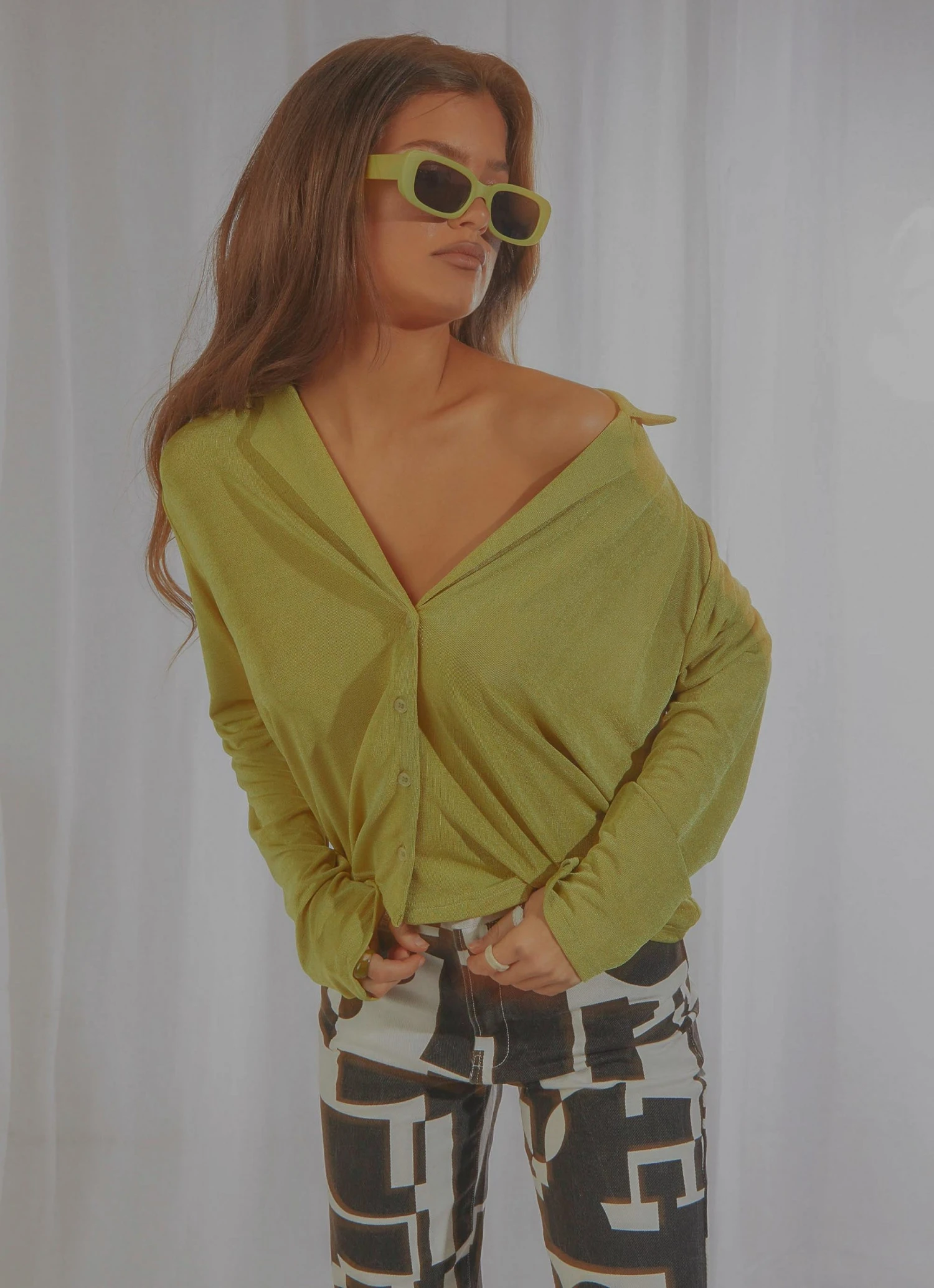 Peppermayo Exclusive Simi Shirt - Lime 3 Peppermayo Exclusive Simi Shirt - Lime