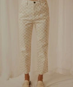 Cools Club California Pant - Sand Checker New & Most Loved 10 Cools Club California Pant - Sand Checker New & Most Loved