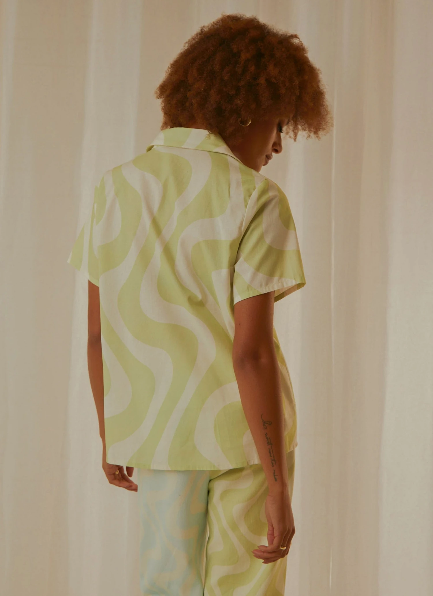 Peppermayo Exclusive New & Most Loved Feels Like Sunday Shirt - Lime Wave 7 Peppermayo Exclusive New & Most Loved Feels Like Sunday Shirt - Lime Wave