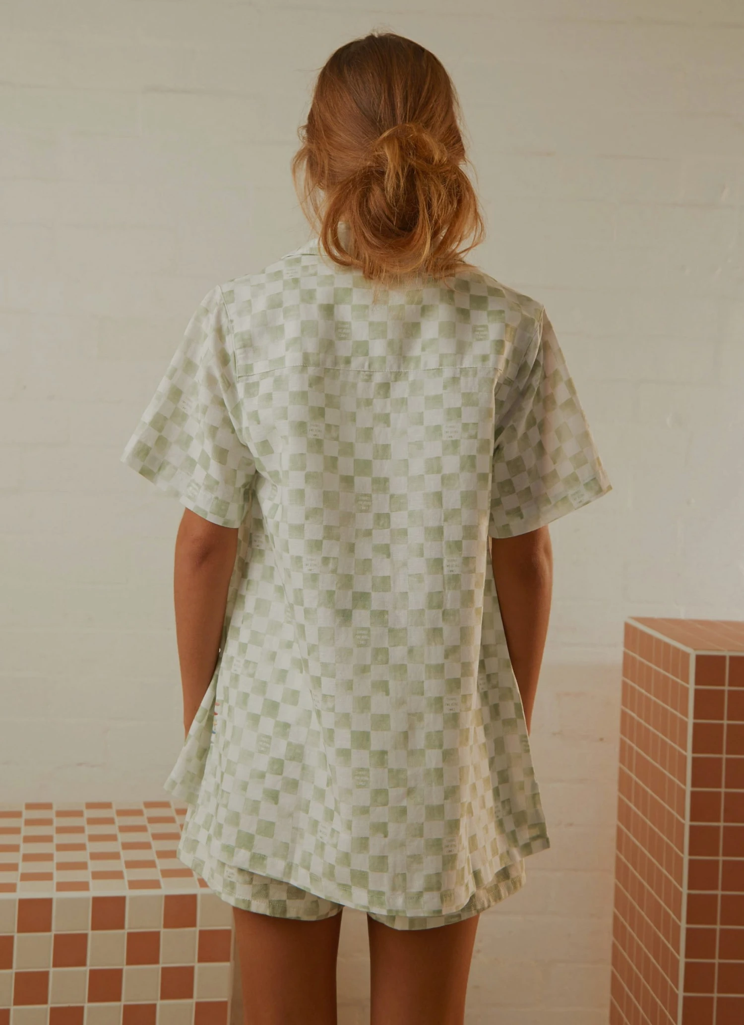 Cools Club New & Most Loved Safari Shirt - Sage Checker 8 Cools Club New & Most Loved Safari Shirt - Sage Checker