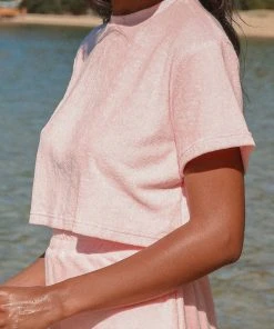 Peppermayo Exclusive Corsica Terry Tee - Pink New & Most Loved 16 Peppermayo Exclusive Corsica Terry Tee - Pink New & Most Loved