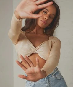 Peppermayo Superlove Crop Top - Beige New & Most Loved 8 Peppermayo Superlove Crop Top - Beige New & Most Loved