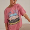 Rolla's Ford Thunder Tee - Pink 2 Rolla's Ford Thunder Tee - Pink