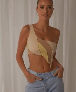 Peppermayo Come Along Crop - Beige Multi 9 Peppermayo Come Along Crop - Beige Multi