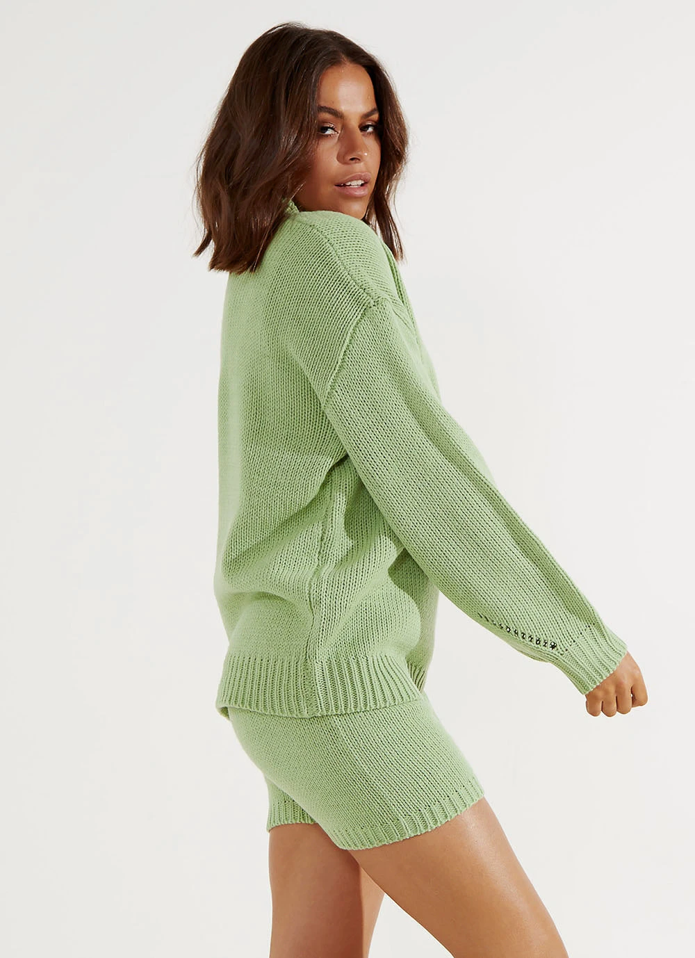 Peppermayo New Tops Northwood Knit Jumper - Sage 6 Peppermayo New Tops Northwood Knit Jumper - Sage