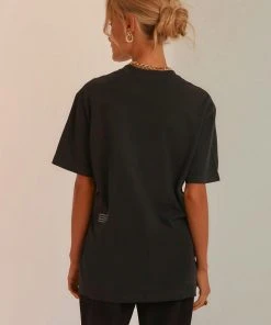 Afends New & Most Loved Premium Organic Unisex Rettro Fit Tee - Black