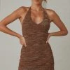 Peppermayo Margarita Mini Dress - Brown New & Most Loved