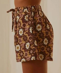 Peppermayo Exclusive Woodstock Shorts - Retro Floral New & Most Loved 12 Peppermayo Exclusive Woodstock Shorts - Retro Floral New & Most Loved