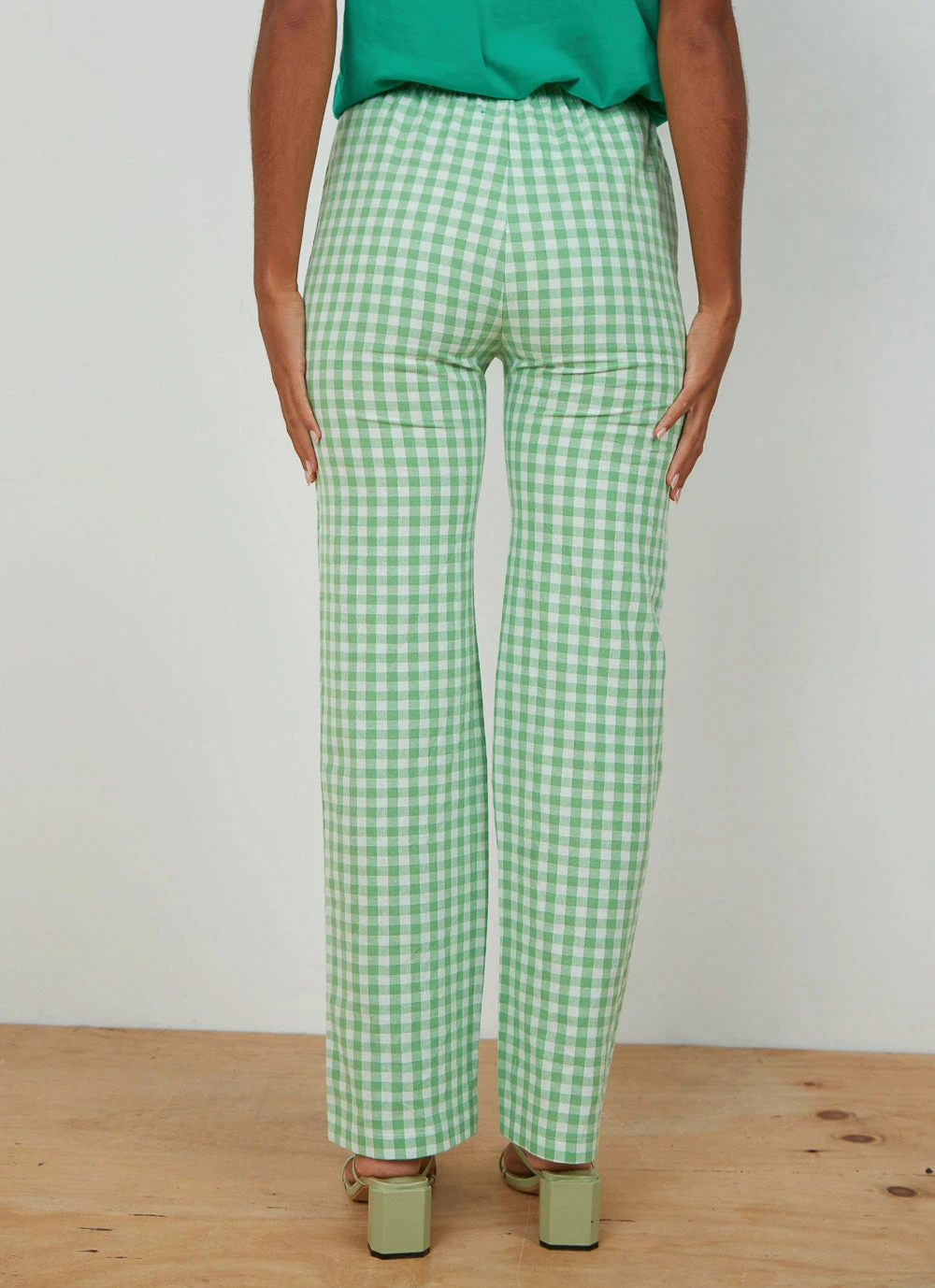 Peppermayo 90s Check Pants - Green Check New & Most Loved 7 Peppermayo 90s Check Pants - Green Check New & Most Loved
