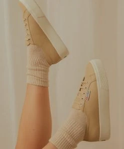 Superga 2730 Nappa Sneaker - Beige Favorio New & Most Loved