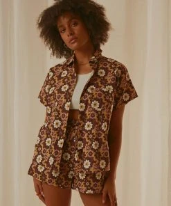 Peppermayo Exclusive Woodstock Shirt - Retro Floral 10 Peppermayo Exclusive Woodstock Shirt - Retro Floral