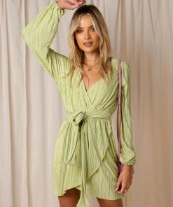 Peppermayo Exclusive Dolce Vita Mini Dress - Sage