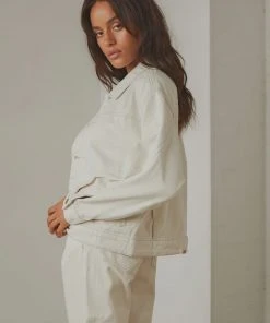 Thrills Mercy Jacket - Vintage Bone New & Most Loved