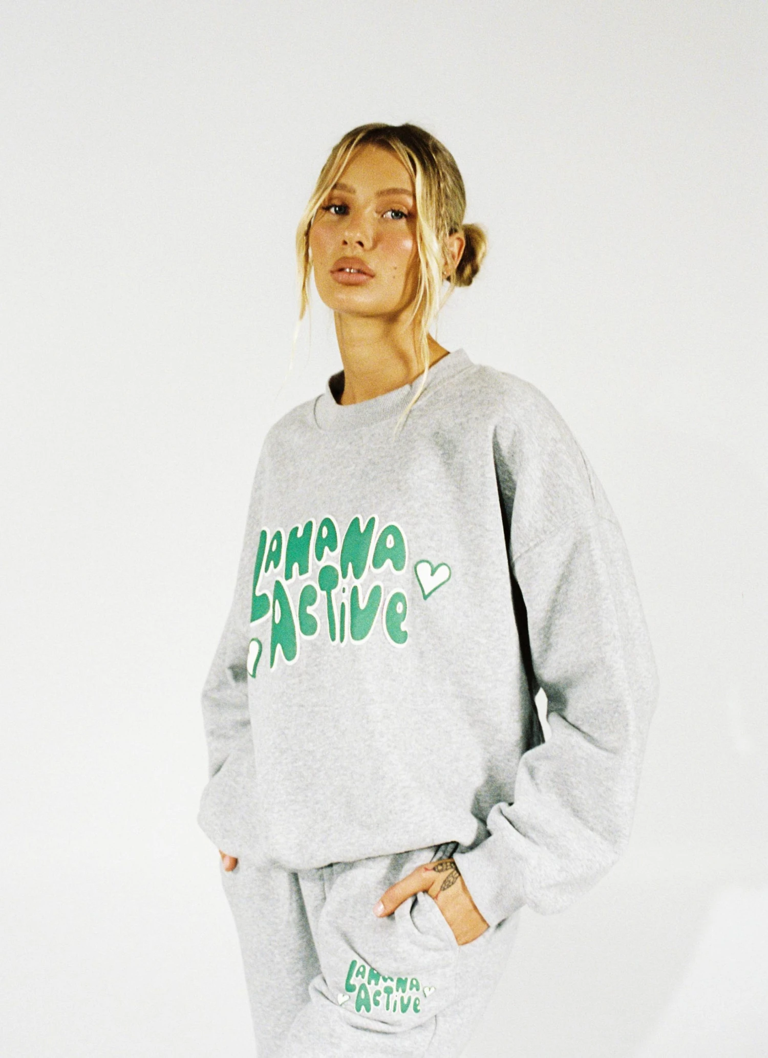 LaHana Swim New & Most Loved Bronx Crewneck - Grey 3 LaHana Swim New & Most Loved Bronx Crewneck - Grey