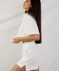 Peppermayo Exclusive St Tropez Terry Shorts - White 16 Peppermayo Exclusive St Tropez Terry Shorts - White