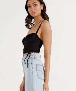 Peppermayo New & Most Loved Rest Of Us Crop - Black