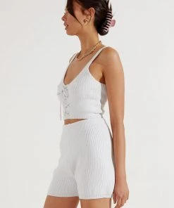 Peppermayo Saints Knit Shorts - Baby Blue New & Most Loved 10 Peppermayo Saints Knit Shorts - Baby Blue New & Most Loved