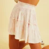 Peppermayo Bottoms Everything Skirt - Pink Floral 2 Peppermayo Bottoms Everything Skirt - Pink Floral