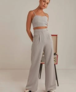 4th & Reckless Vivian Trouser - Chambray New & Most Loved