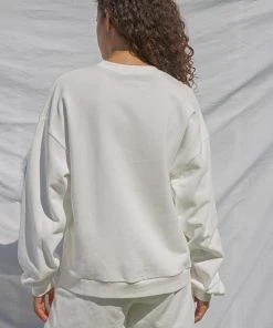 Vacancy Supply Suite Crewneck - White New & Most Loved