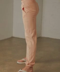 Champion New & Most Loved Vintage Dye Boyfriend Jogger - Certan Peach