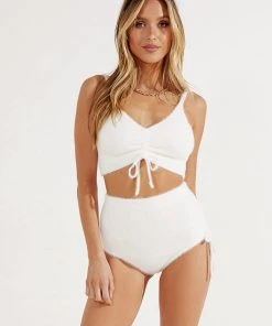 Peppermayo Artful Mini Short - White