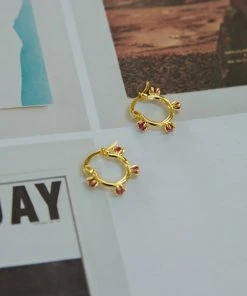 Peppermayo New & Most Loved Fall For You Earrings - Fuchsia