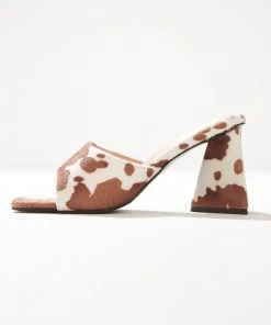 Cult Avenue Off Road Mule - Faux Cow Hide New & Most Loved 8 Cult Avenue Off Road Mule - Faux Cow Hide New & Most Loved