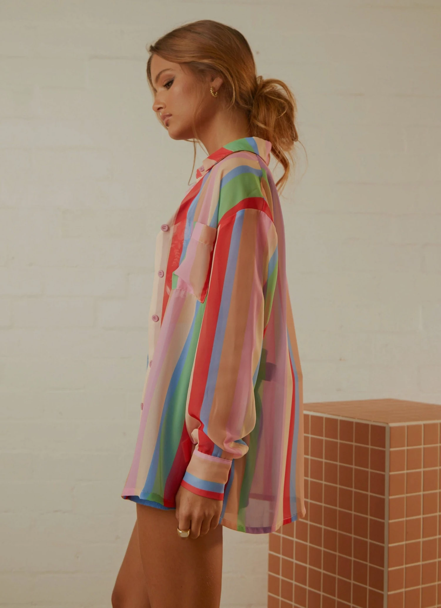 Peppermayo Exclusive Paradise Found Sheer Shirt - Carnivale 7 Peppermayo Exclusive Paradise Found Sheer Shirt - Carnivale