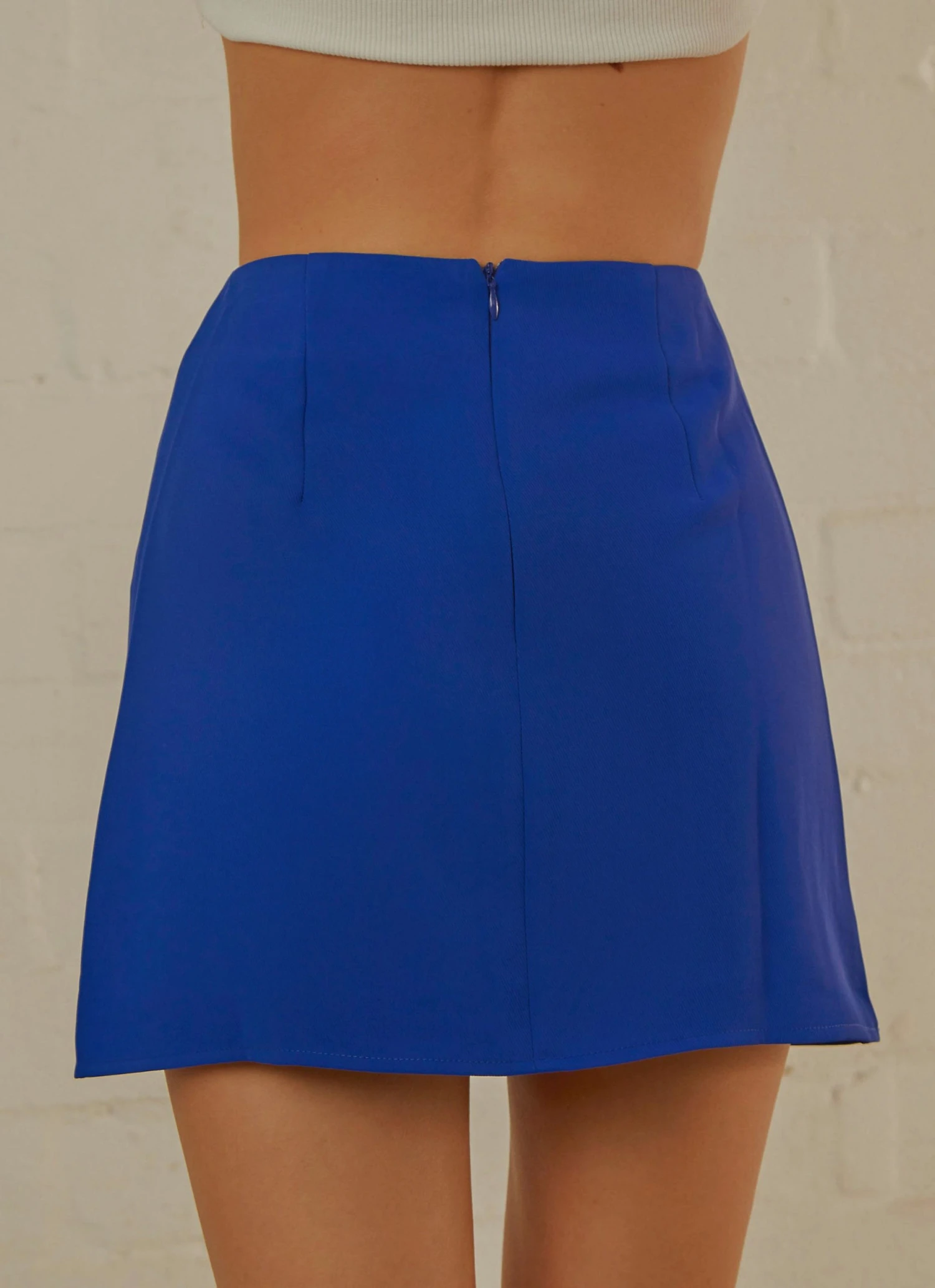 Peppermayo Exclusive Vintage Town Mini Skirt - Cobalt 7 Peppermayo Exclusive Vintage Town Mini Skirt - Cobalt