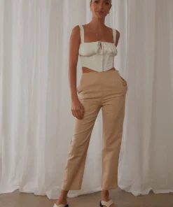 Peppermayo New Tops All My Heart Bustier Top - White 10 Peppermayo New Tops All My Heart Bustier Top - White