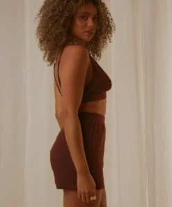 Peppermayo Exclusive PM Basic Organic Cotton Bralette - Choc Brown New & Most Loved 6 Peppermayo Exclusive PM Basic Organic Cotton Bralette - Choc Brown New & Most Loved