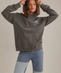 Rolla's Ford Motosport Hoodie - Washed Black New & Most Loved 4 Rolla's Ford Motosport Hoodie - Washed Black New & Most Loved