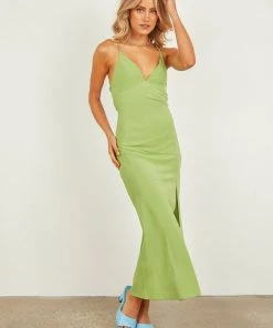 Peppermayo Exclusive New & Most Loved Sweet Life Midi Dress - Lime