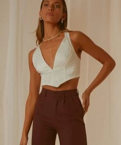 Peppermayo Fall For You Bustier - White 9 Peppermayo Fall For You Bustier - White