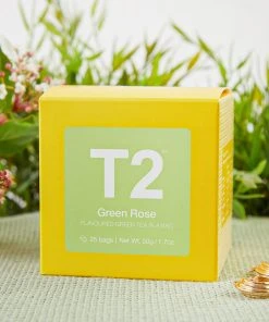T2 New & Most Loved Green Rose Tea 25pk - Teabags