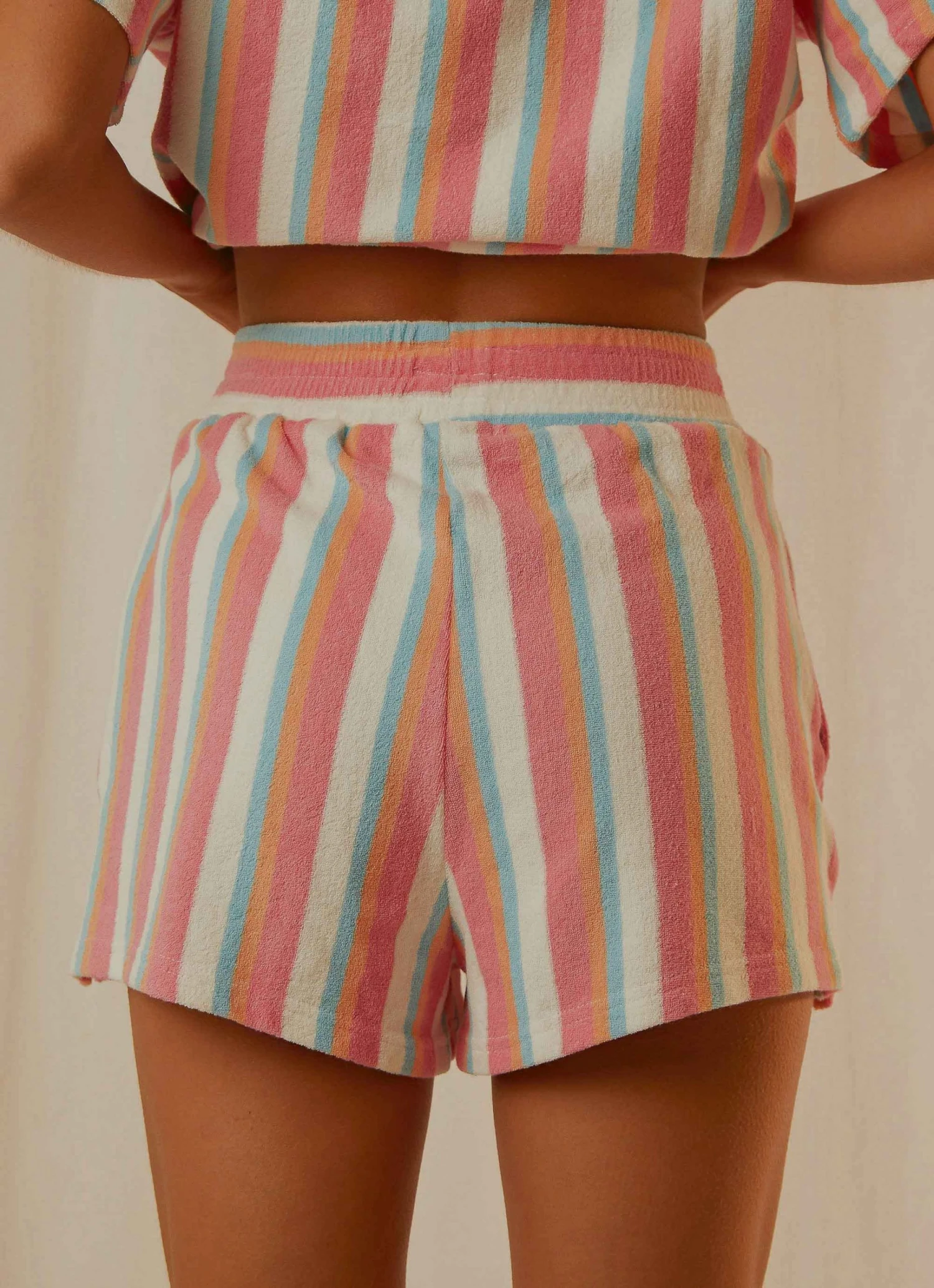 Peppermayo Exclusive New & Most Loved Kauai Terry Shorts - Vintage Stripe 7 Peppermayo Exclusive New & Most Loved Kauai Terry Shorts - Vintage Stripe