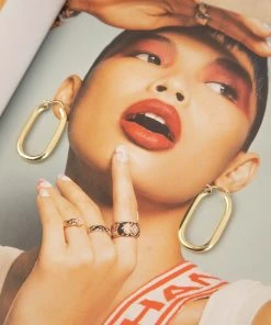 Peppermayo Style Code Earrings - Gold