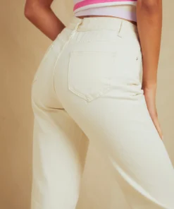 Peppermayo Rescue Me Jeans - Cream Denim