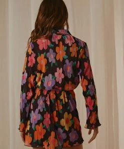 Peppermayo Exclusive Soho Chic Shirt Dress - Noir Bloom 13 Peppermayo Exclusive Soho Chic Shirt Dress - Noir Bloom