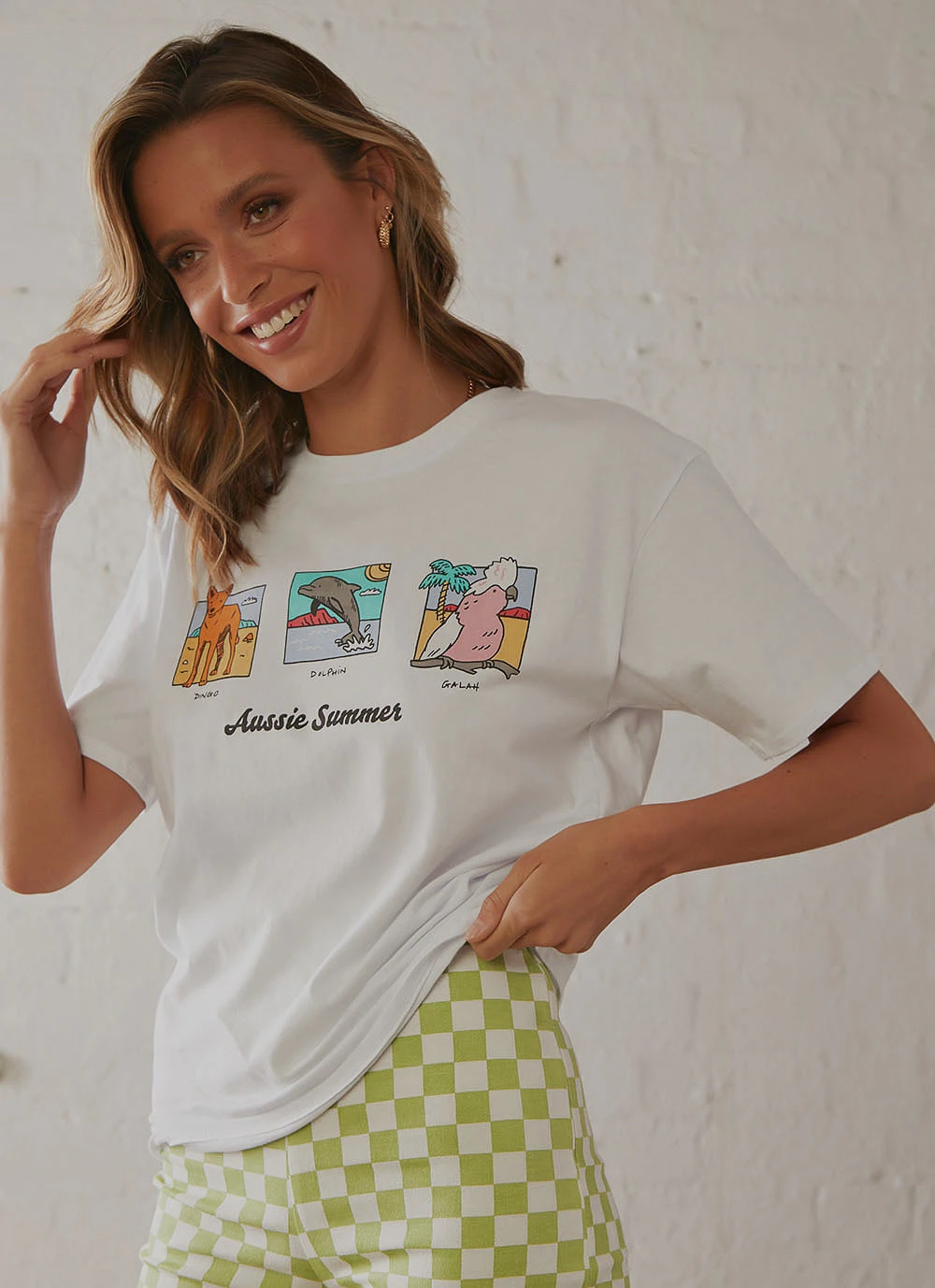 Cools Club Sunday Tee - White Summer 6 Cools Club Sunday Tee - White Summer