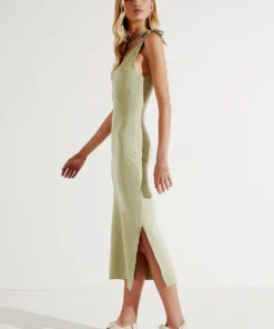 Peppermayo New Paradise Midi Dress - Sage 10 Peppermayo New Paradise Midi Dress - Sage