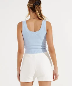 Peppermayo Sunday Morning Crop - Light Blue