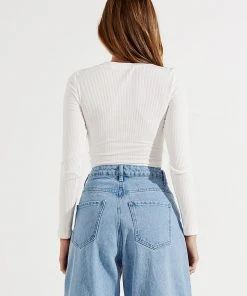 Peppermayo Model Watch Top - White