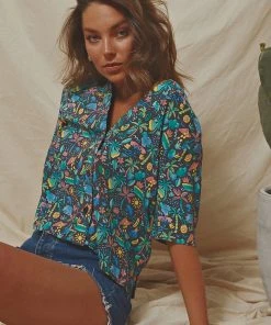 Cools Club New & Most Loved Caribou Shirt - Tropic Nights