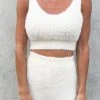 Peppermayo Ride Along Knit Crop - Cream