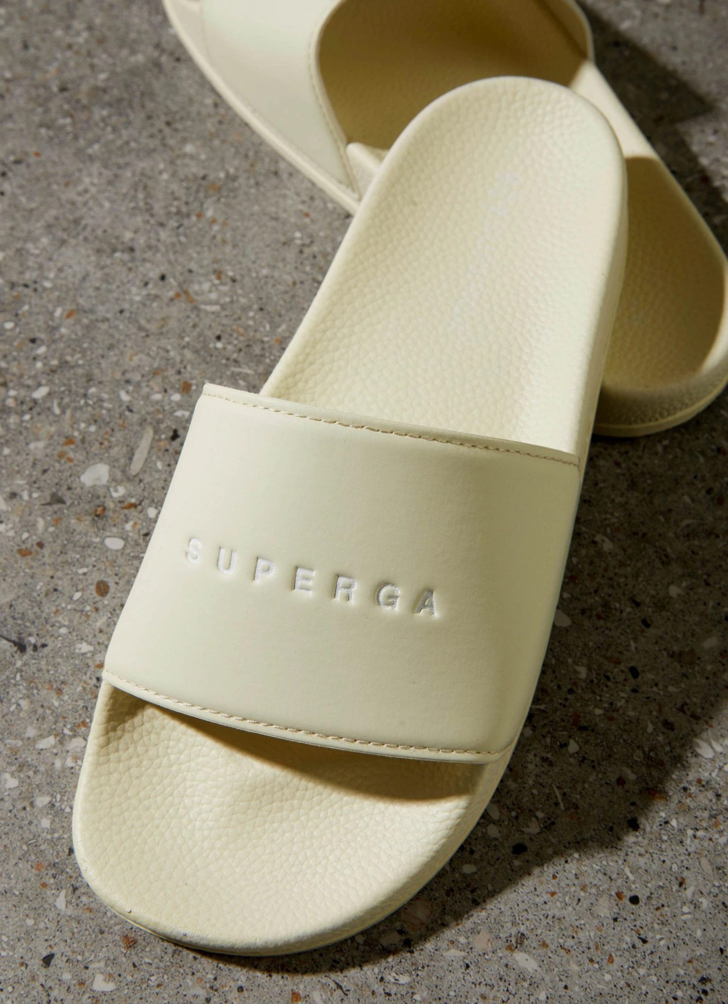 Superga New & Most Loved 1908 Slides - A1A Beige Sand 3 Superga New & Most Loved 1908 Slides - A1A Beige Sand