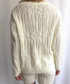 Peppermayo London Love Knit Jumper - White New Tops