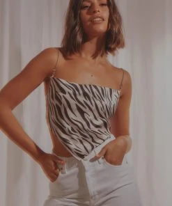 Peppermayo Sol Del Sur Top - Zebra